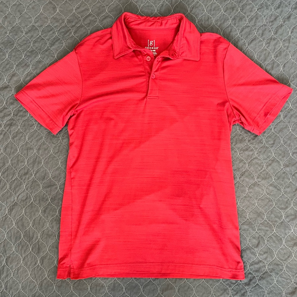 George Red Polo Shirt